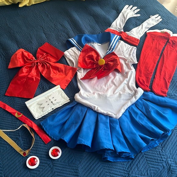 Other - Sailor Moon Full Halloween cosplay Costume with accessories